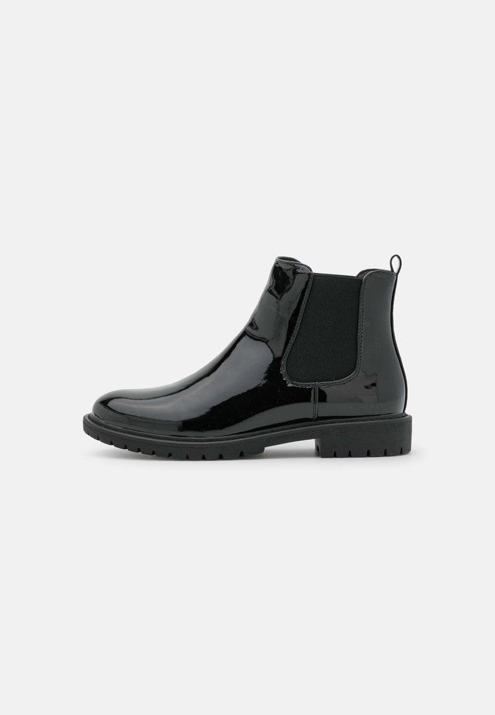 Bottines Anna Field Plates Slip on Noir Femme | MFZ-1719258